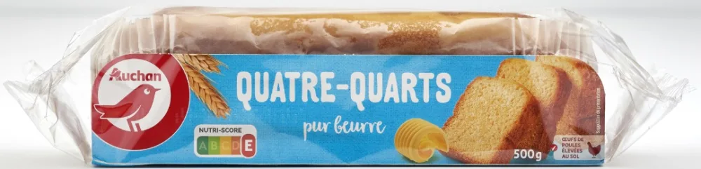 Auchan barre quatre quarts