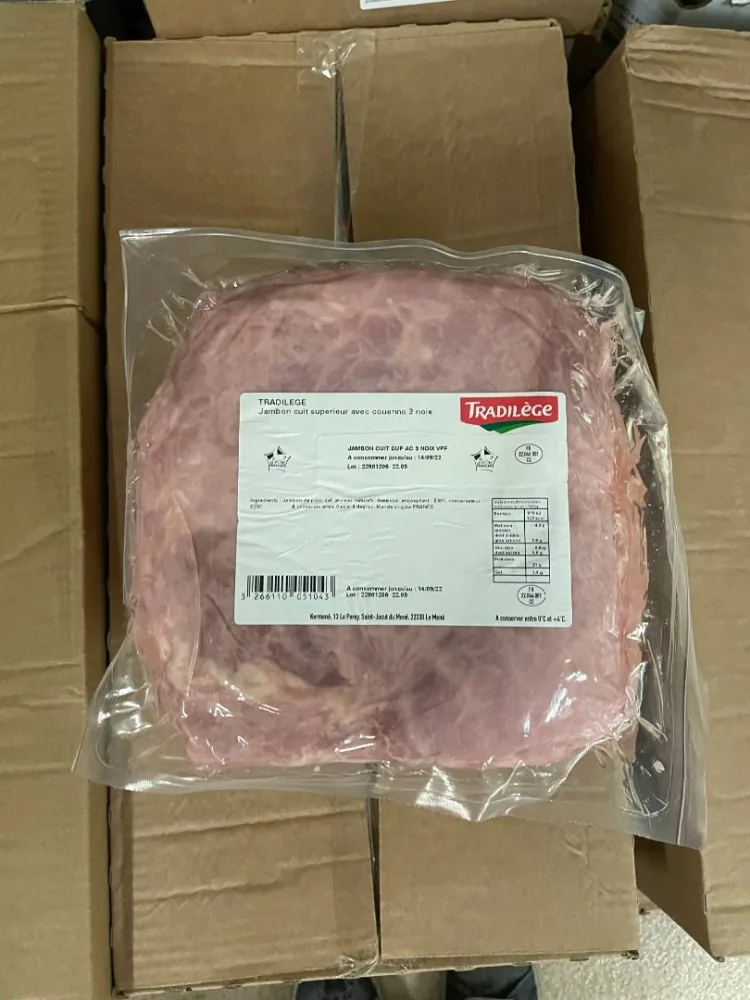 Jambon cuit supérieur ac 3 noix trad