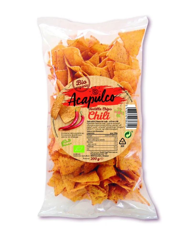 Tortilla chips maïs