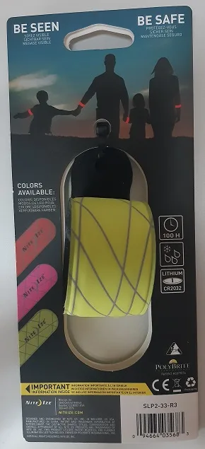 Slap wrap with LED