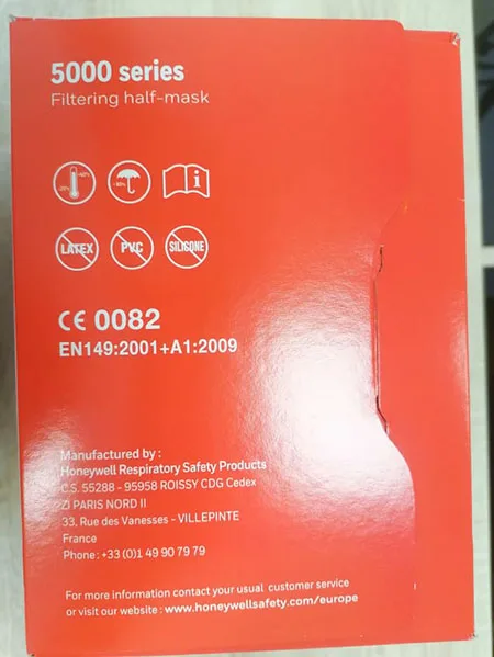 Particle filter mask