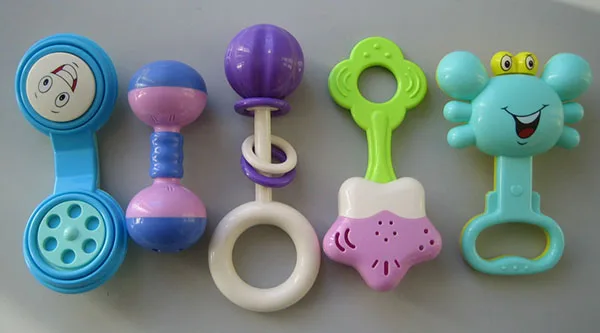 Rattle toy set