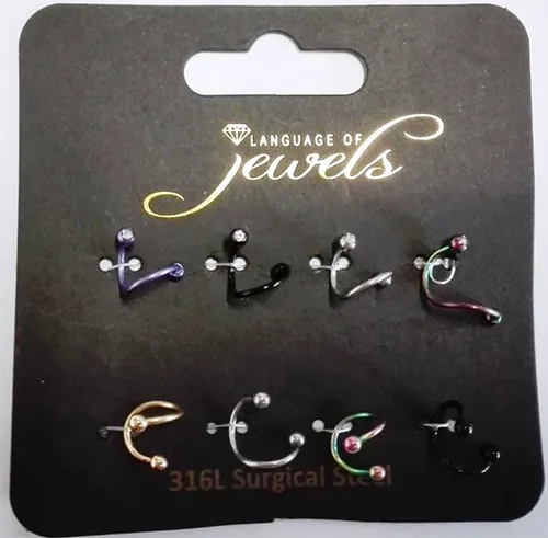 Piercings set