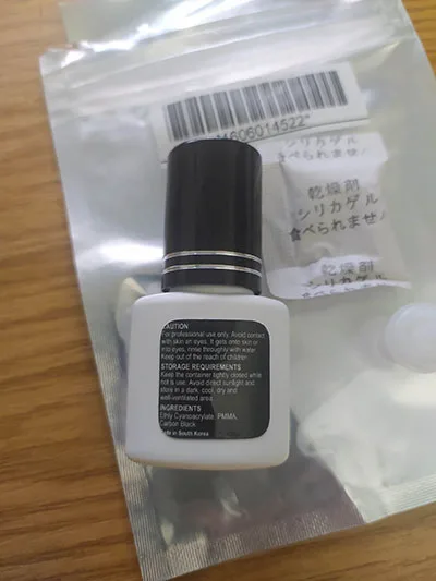 Eyelash adhesive