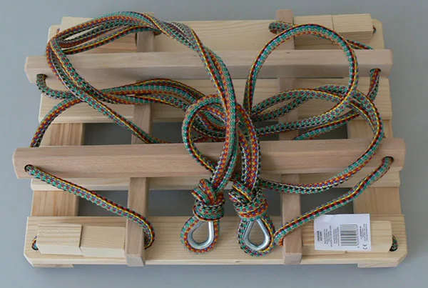 Wooden swing