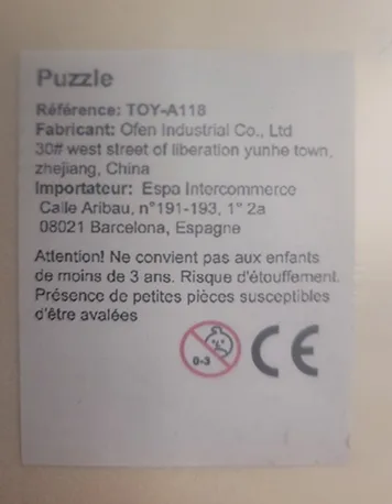 Wooden puzzle