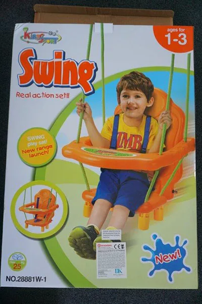 Plastic swing