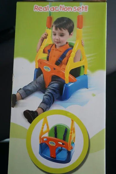 Plastic swing