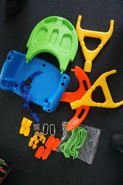 Plastic swing