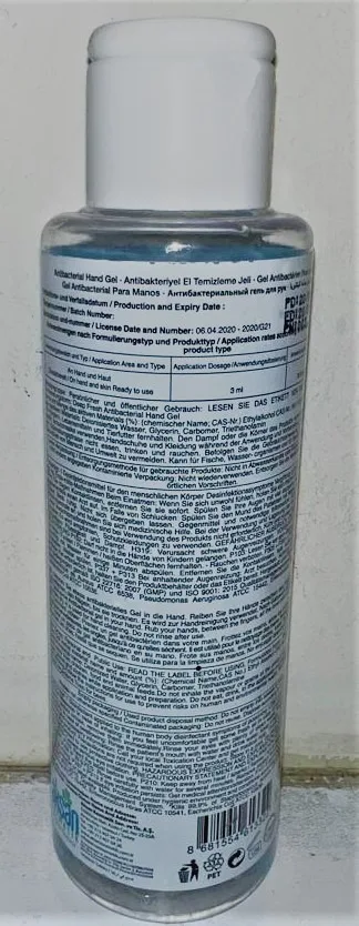 Gel antibactérien deep fresh