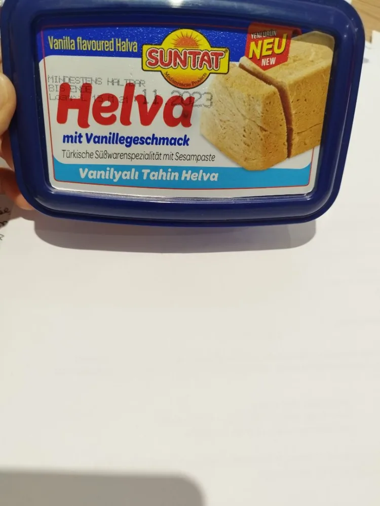 Suntat helva vanille