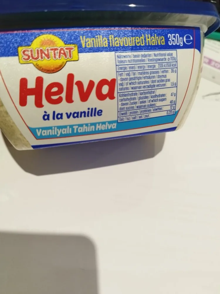 Suntat helva vanille