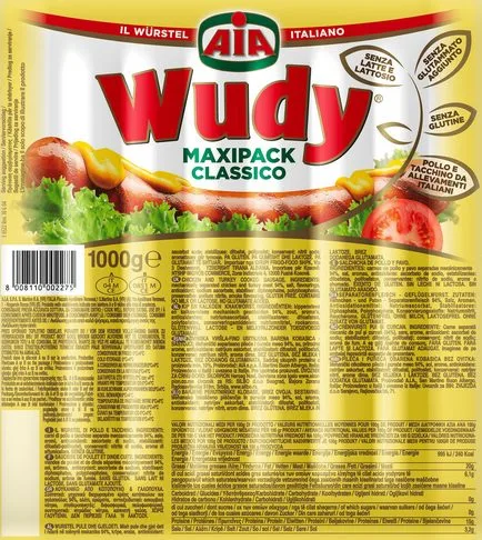 Wudy wurstel - divers libellés