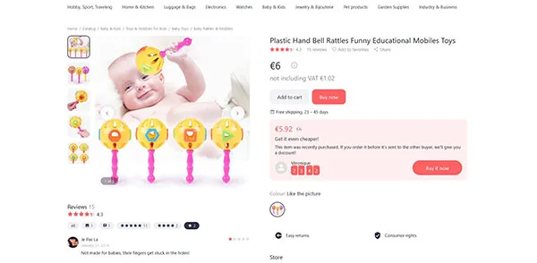 Rattle toy