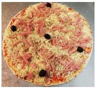 Pizza : hawaienne / pizza jambon / pizza jambon - champignons