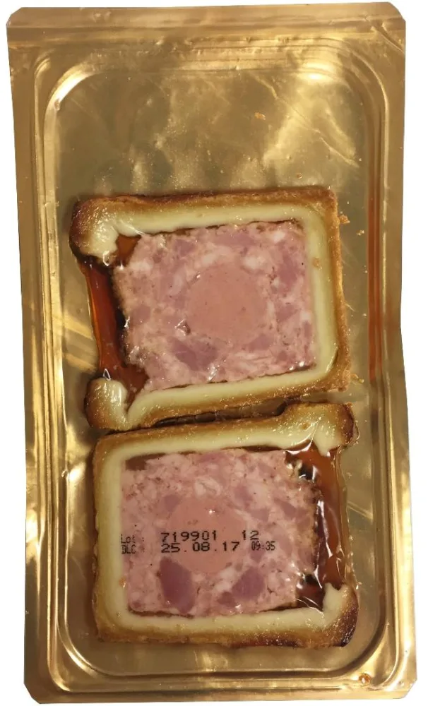 Pâté en croûte 2 tranches (diverses variétés)
