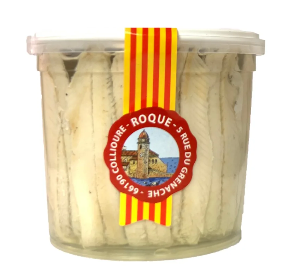 Filets d'anchois marinés (roquerones)