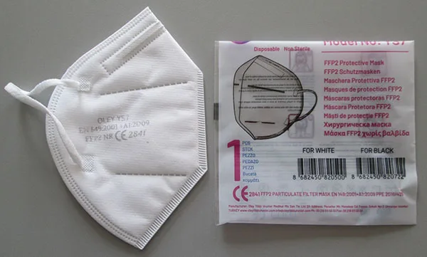 Particle filter mask