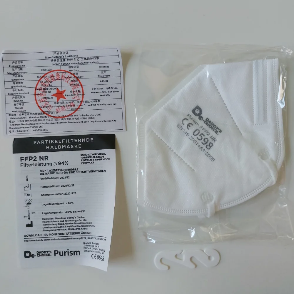 Particle filter mask