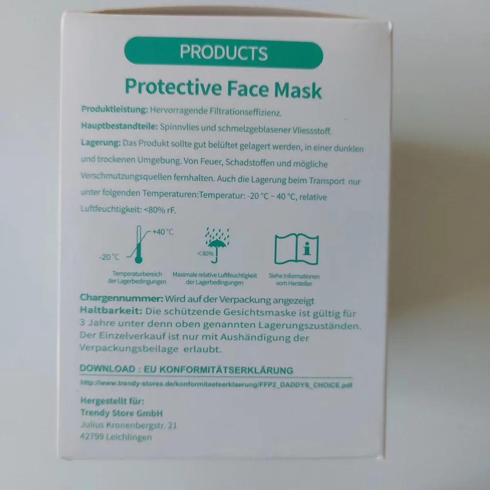 Particle filter mask