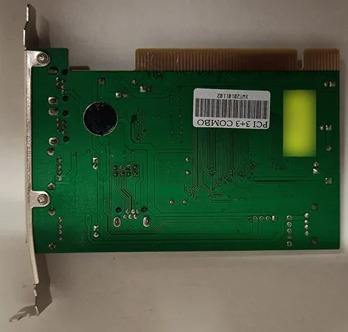 Peripheral component interconnect (PCI) card