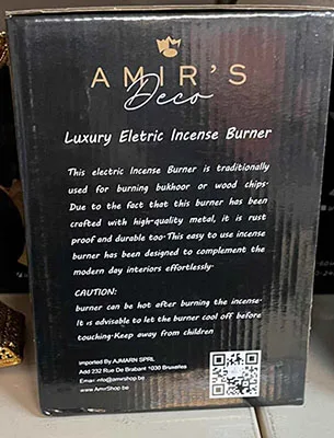 Electric incense burner