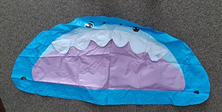 Inflatable baby swimming float