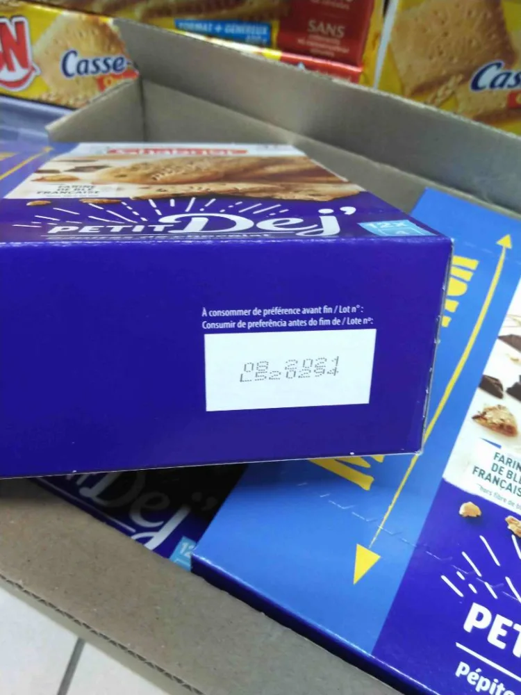 Biscuit petit déjeuner céréales et pépites chabrior 600g