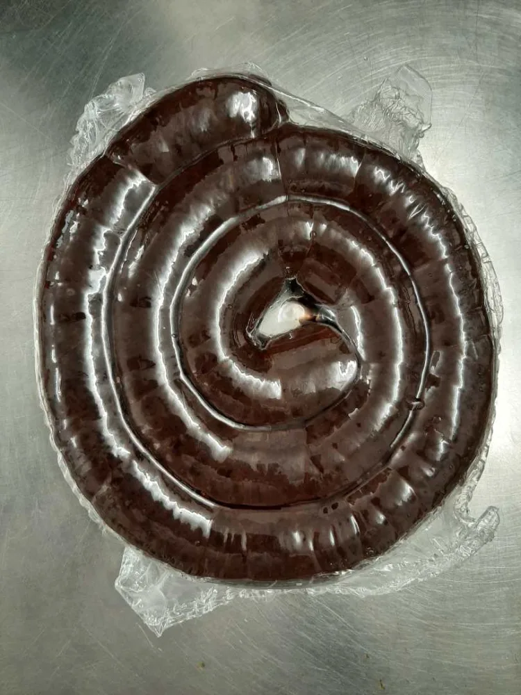 Boudin nature sous vide