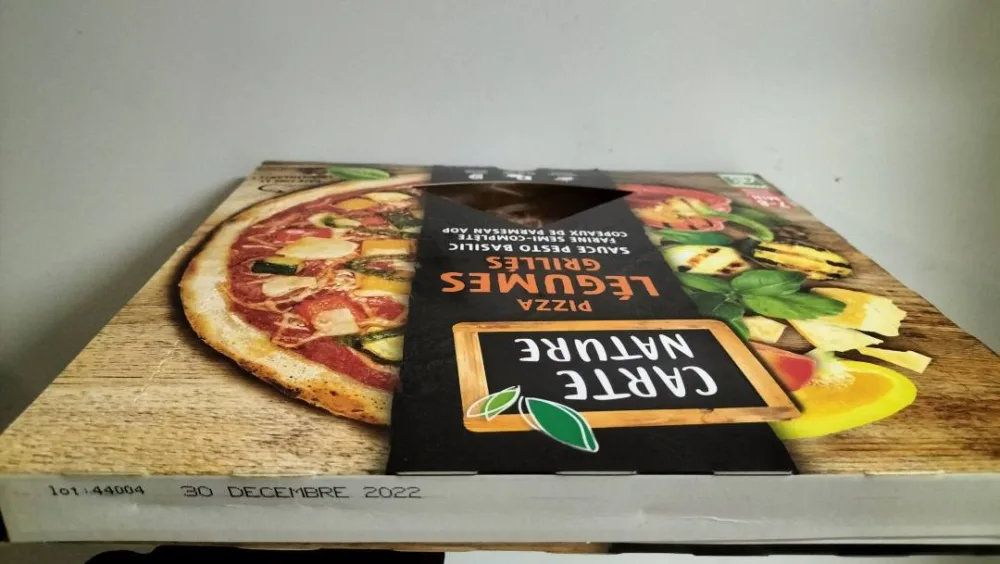 Pizza légumes grillé & parmesan