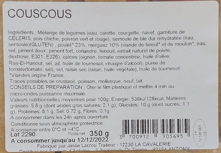 Couscous 350g