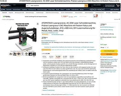 Laser engraving machine