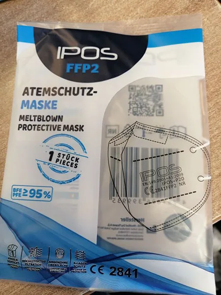 Particle filter mask