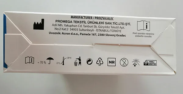 Particle filter mask