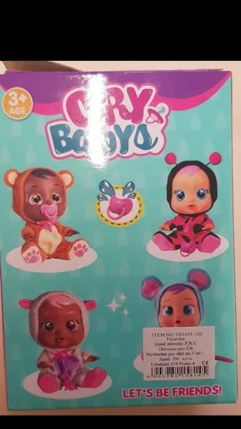 Plastic doll set