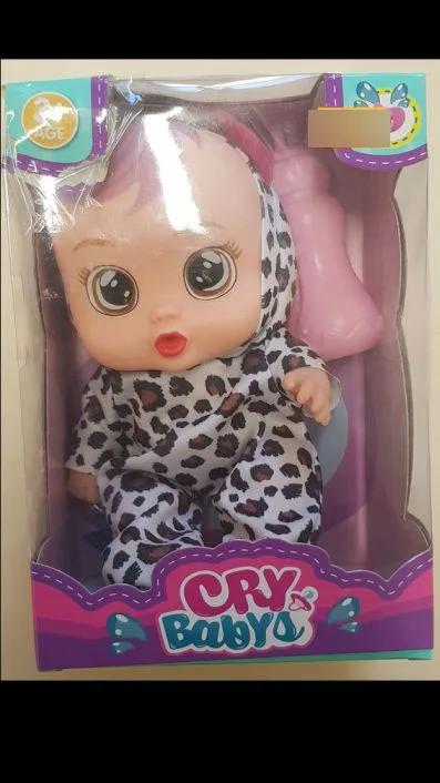 Plastic doll set
