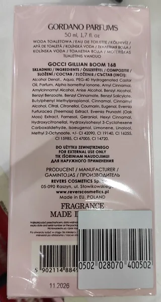 Eau de toilette