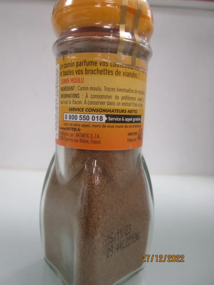 Cumin moulu+ netto - 40g