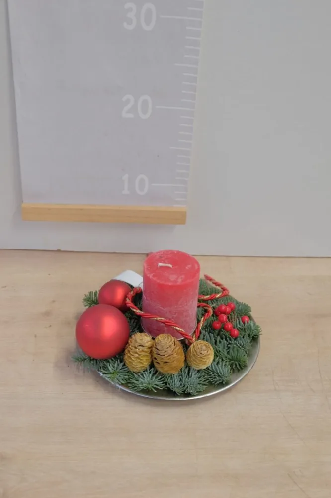 Décoration de noël et couronnes de l'avent