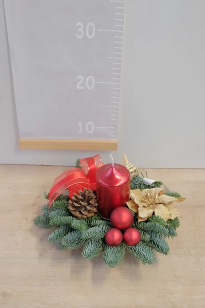Décoration de noël et couronnes de l'avent