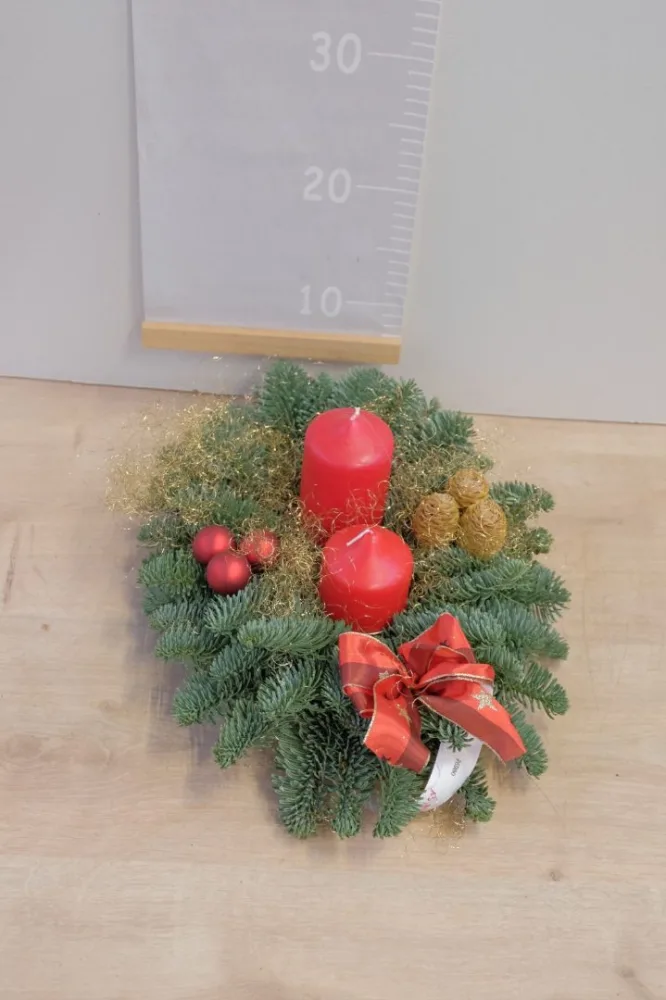 Décoration de noël et couronnes de l'avent