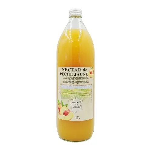 Nectar de pêche jaune