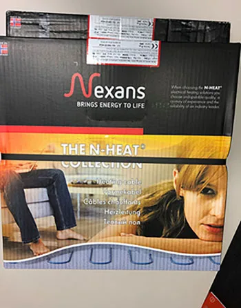 Cables for floor heating