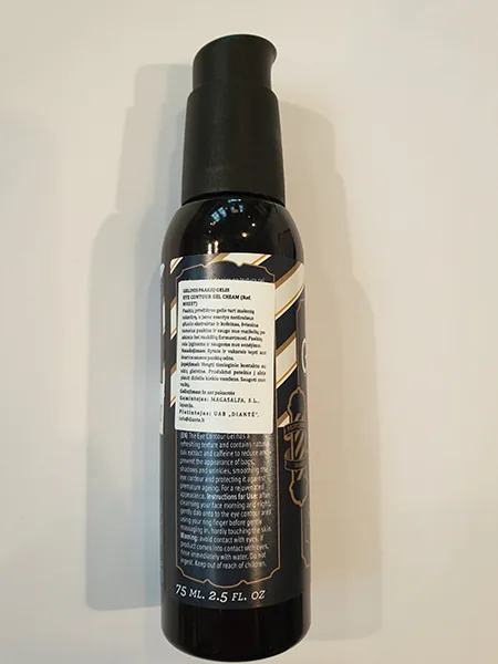 Eye contour gel