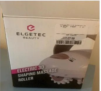 Electric 3D shaping massage roller