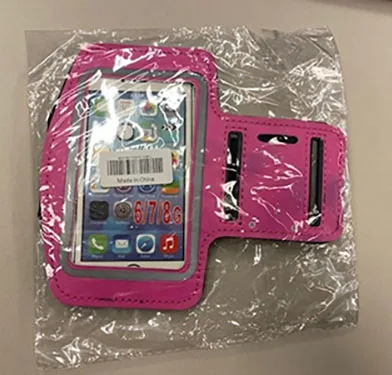 Armband for cell phone
