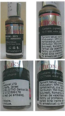 Tattoo ink for permanent make-up