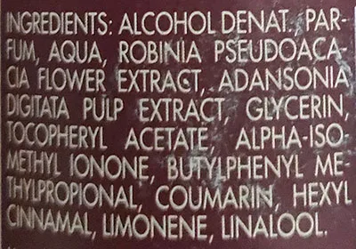 Aromatic perfume