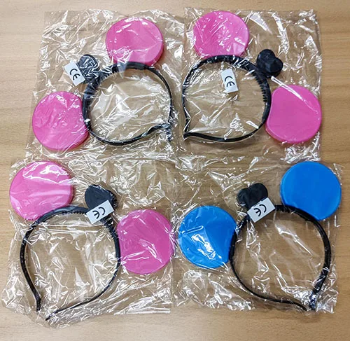 Head band with LED lights