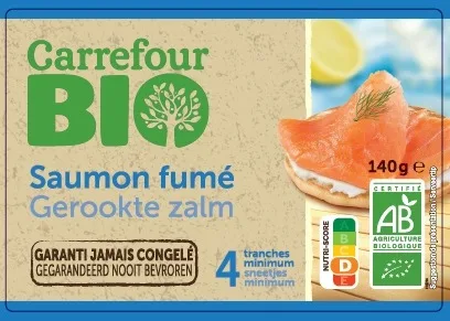 Saumon fumé bio